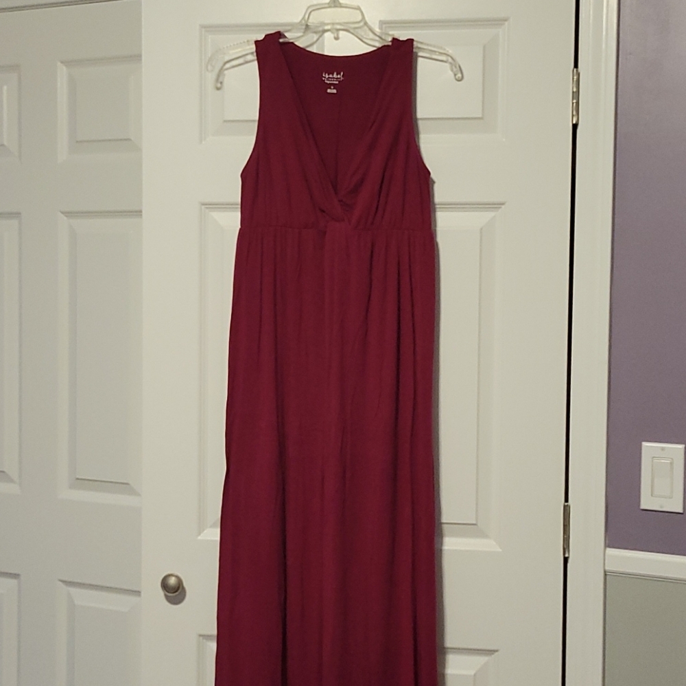 Isabel Maternity maxi dress/gown, size S